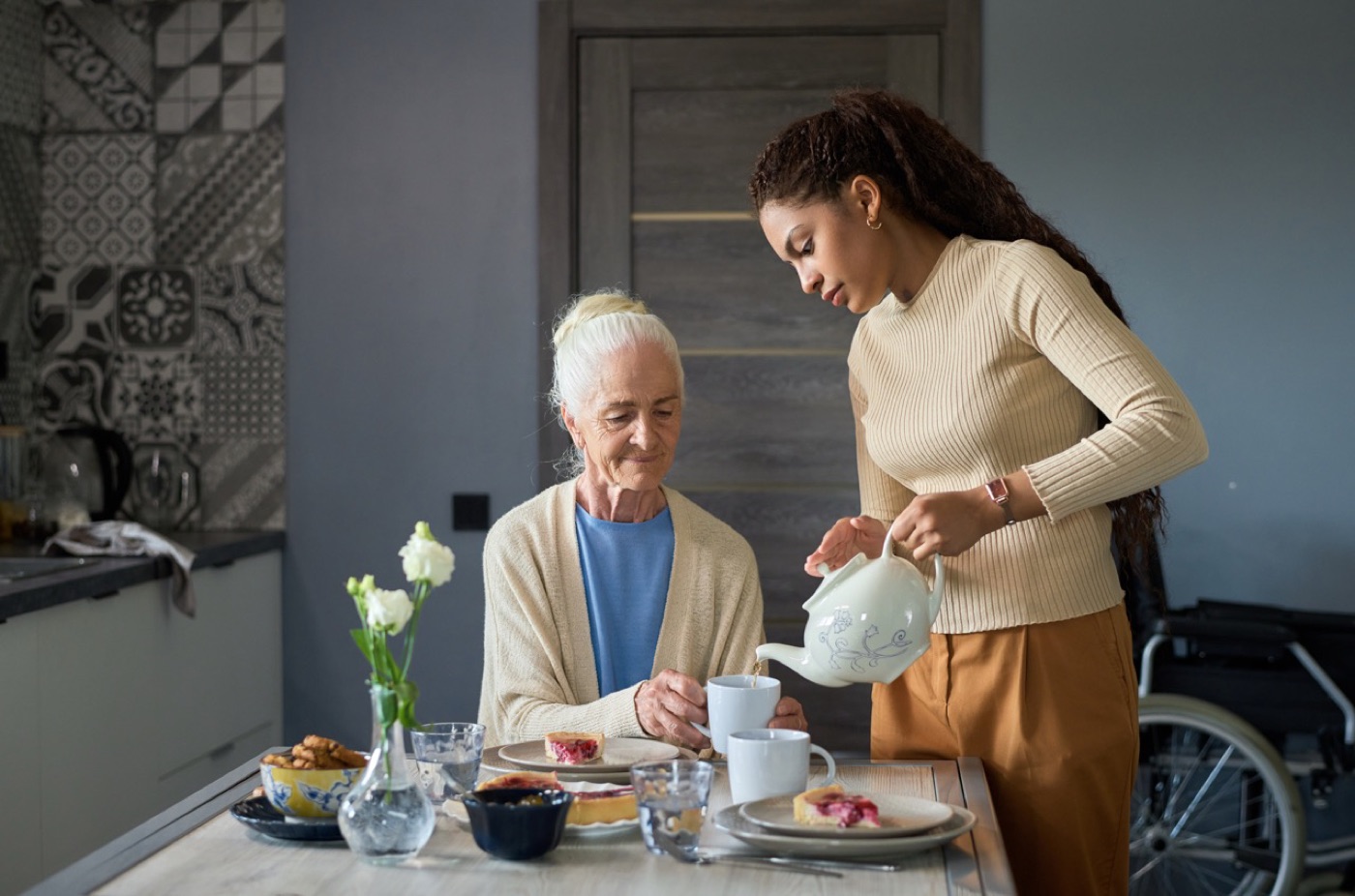In-home support — personal care delivered at home